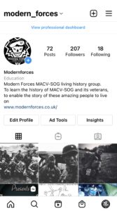 Read more about the article Modern Forces now on Instagram